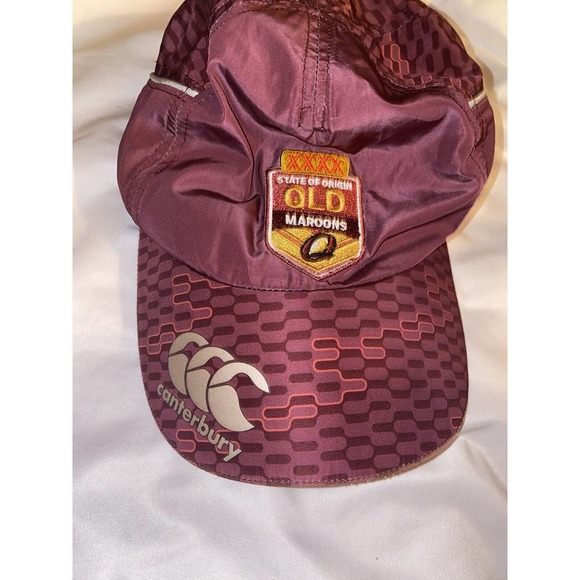State of Origin Maroons Queensland Australia QLD Cap Hat Adjustable Canterbury - Picture 3 of 8